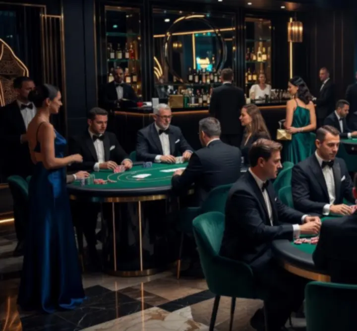 Elegáns kaszinó stílusú rendezvény – Vibe Evening House szolgáltatások