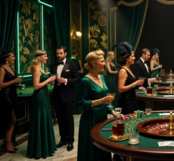 Tematikus kaszinó est – Black Night, Gatsby, James Bond hangulat